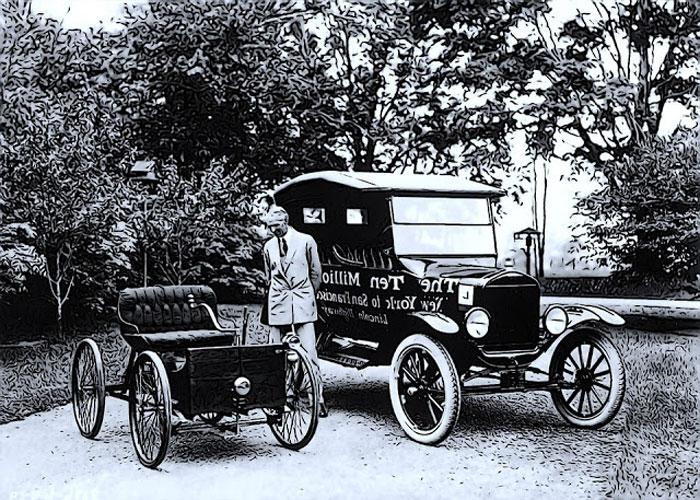 История до бензиновых автомобилей