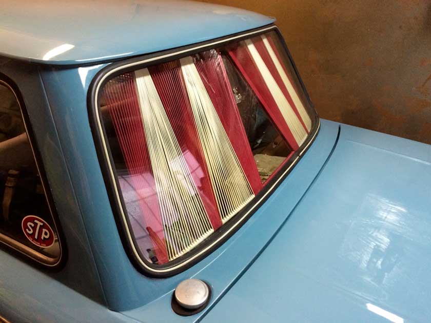 Шторки на заднем стекле ВАЗ 2106 - отечественный тюнинг авто